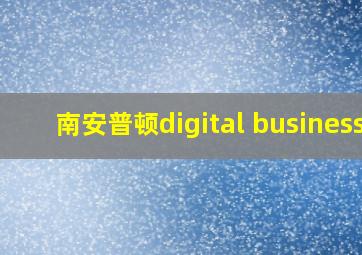 南安普顿digital business